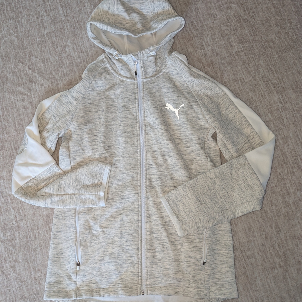 Mens Puma Full Zip Sweatshirt